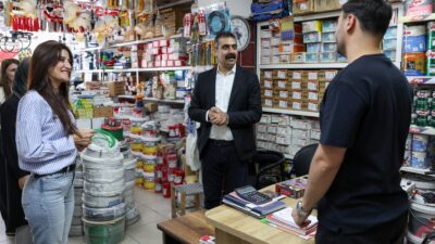 Diyarbakır Büyükşehir Belediyesi Eşbaşkanları Serra Bucak ve Doğan Hatun, Kayapınar