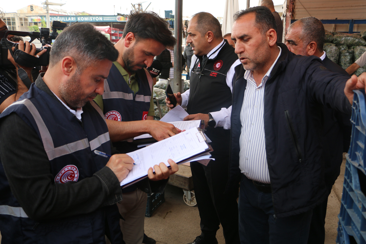 Diyarbakır Ticaret İl Müdürlüğü, Sebze ve Meyve Hali ile Şehirler