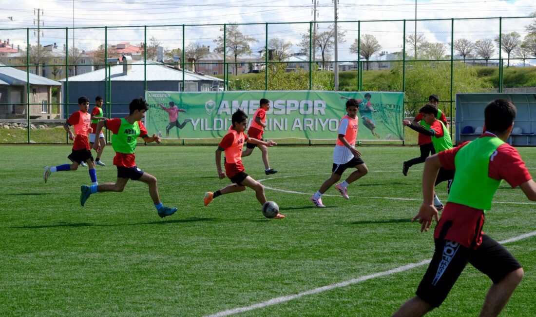 Amedspor'da geleceğin sporcularını keşfetmek ve altyapı yapılanmasını güçlendirmek amacıyla düzenlenen