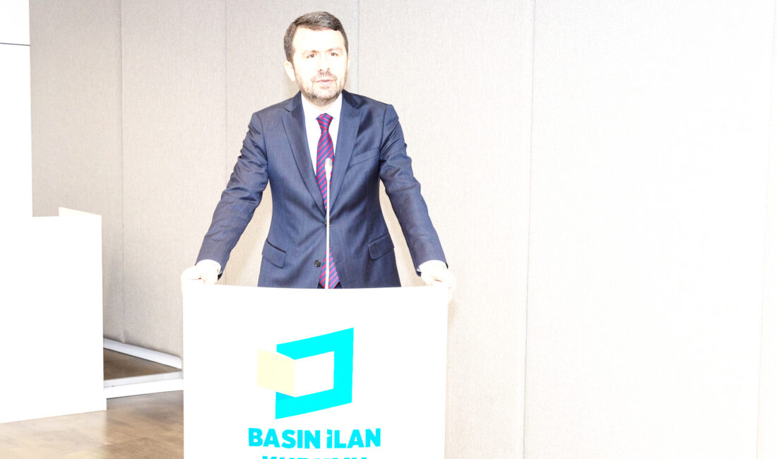 Basın İlan Kurumu 33. Dönem 7. Genel Kurul Toplantısının açılışında