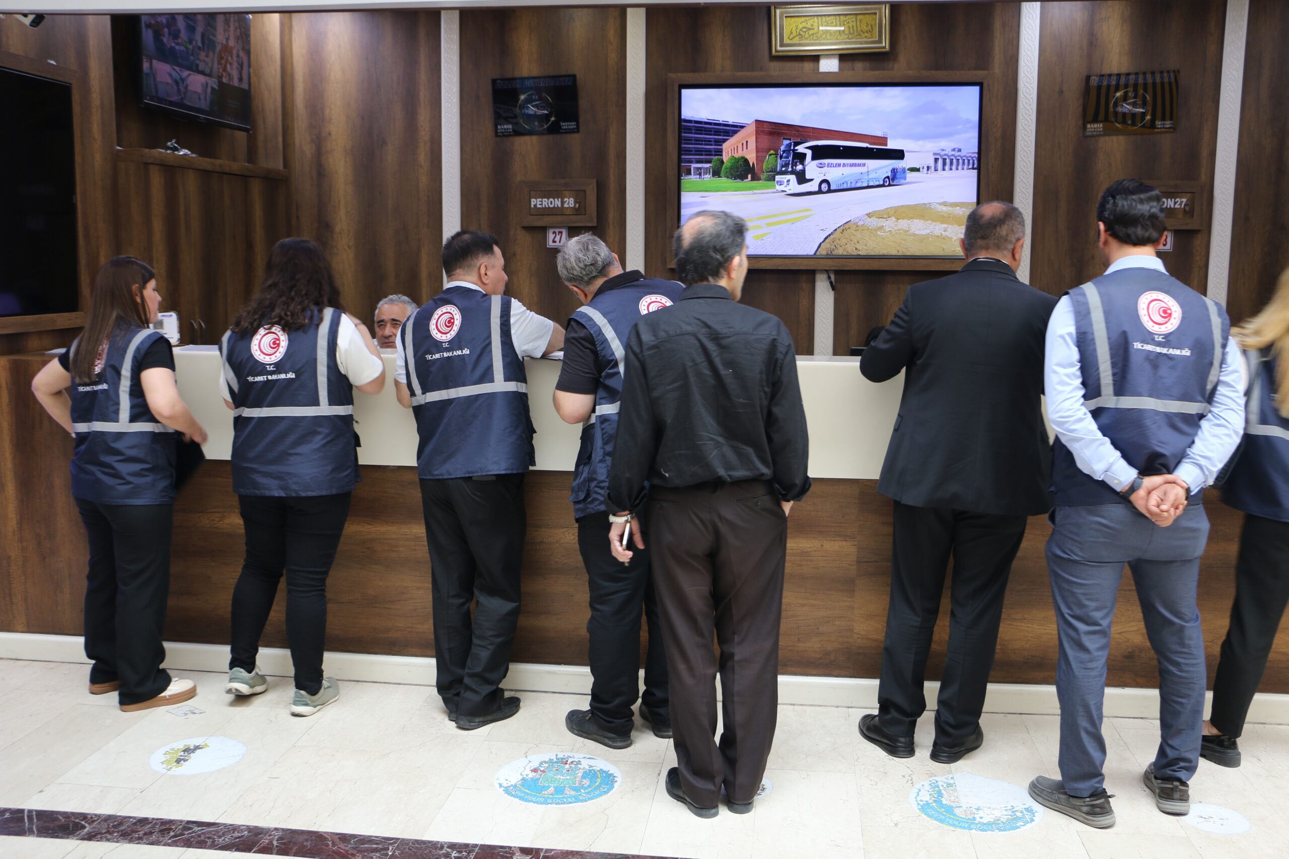 Diyarbakır Otobüs Terminalinde fiyat denetimi