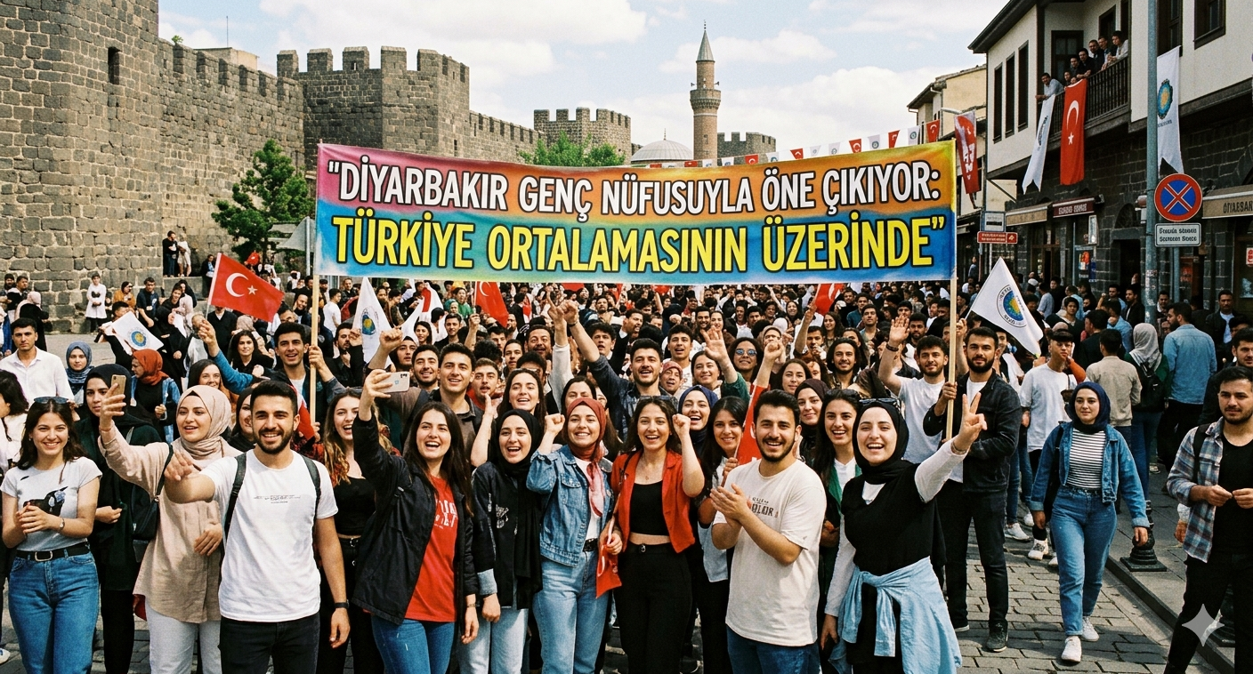 Diyarbakır genç nüfusuyla öne çıkıyor!