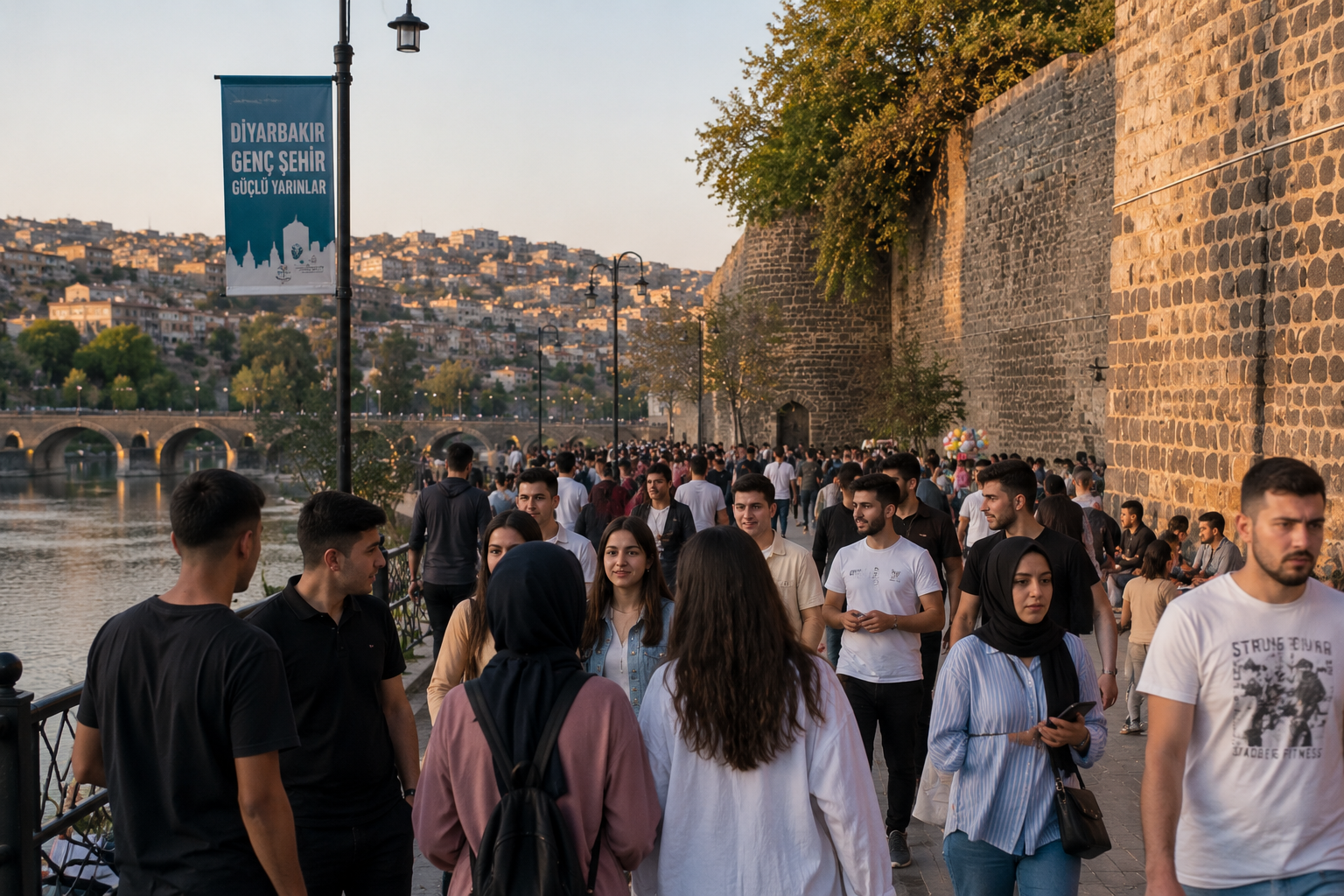 Diyarbakır genç nüfusuyla öne çıkıyor!