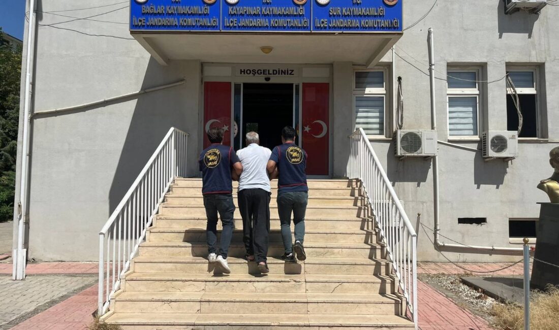 Diyarbakır'da Jandarma Suç Araştırma Timleri (JASAT) koordinesinde icra edilen operasyonlarda