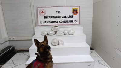 Diyarbakır'da jandarma ekiplerince düzenlenen operasyonlarda çok sayıda uyuşturucu madde ele