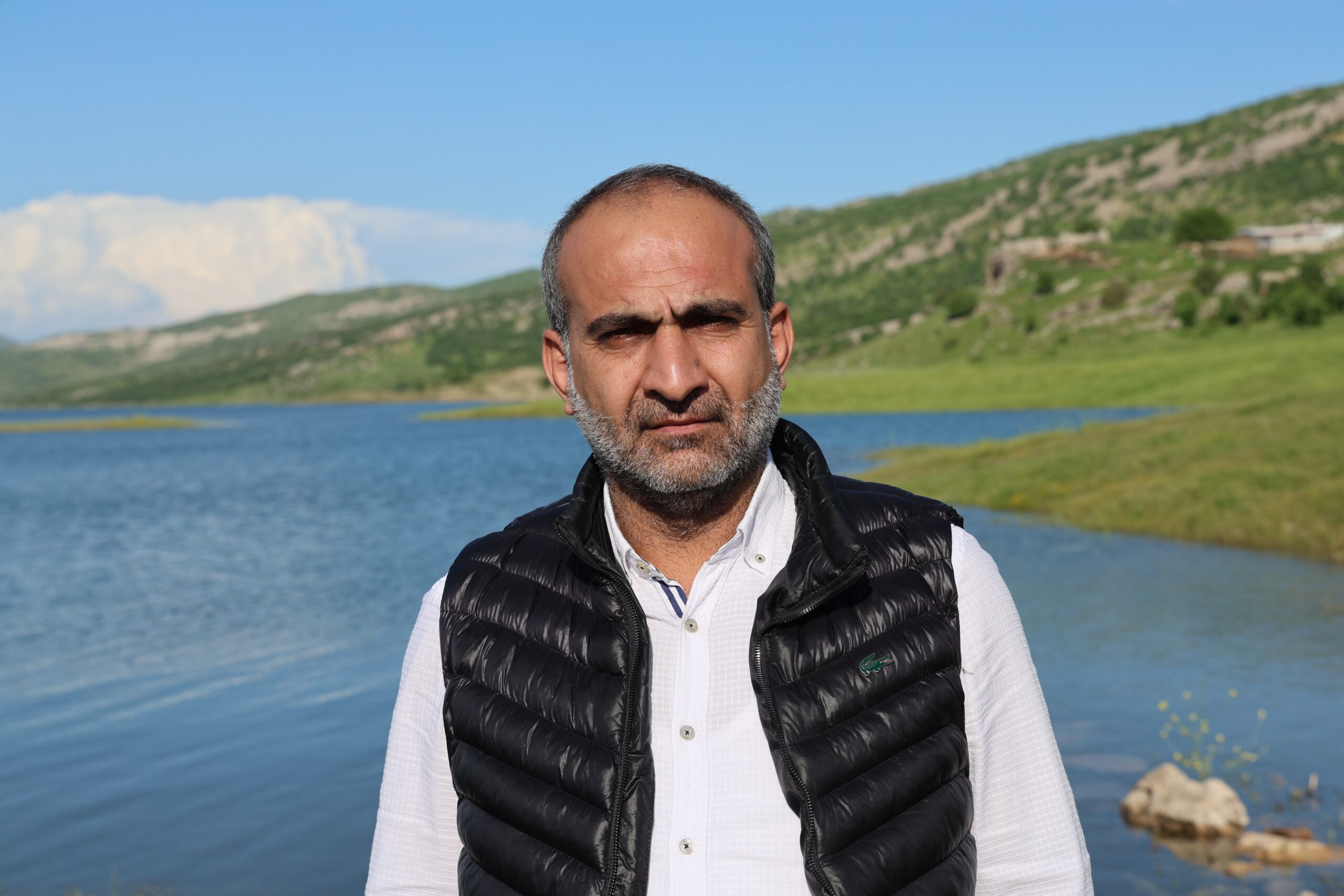 "Diyarbakır'ın Maldivler"inde yağışlarla yükselen su seviyesi görüntülendi