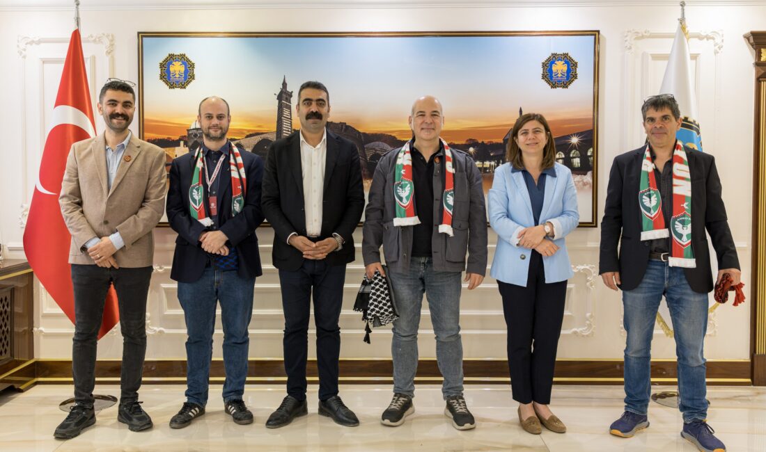 Katalan hak örgütü CIEMEN heyeti, Diyarbakır Büyükşehir Belediyesini ziyaret ederek