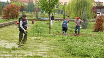 Diyarbakır Büyükşehir Belediyesi, kent genelindeki parklar, bahçeler, çocuk oyun alanları