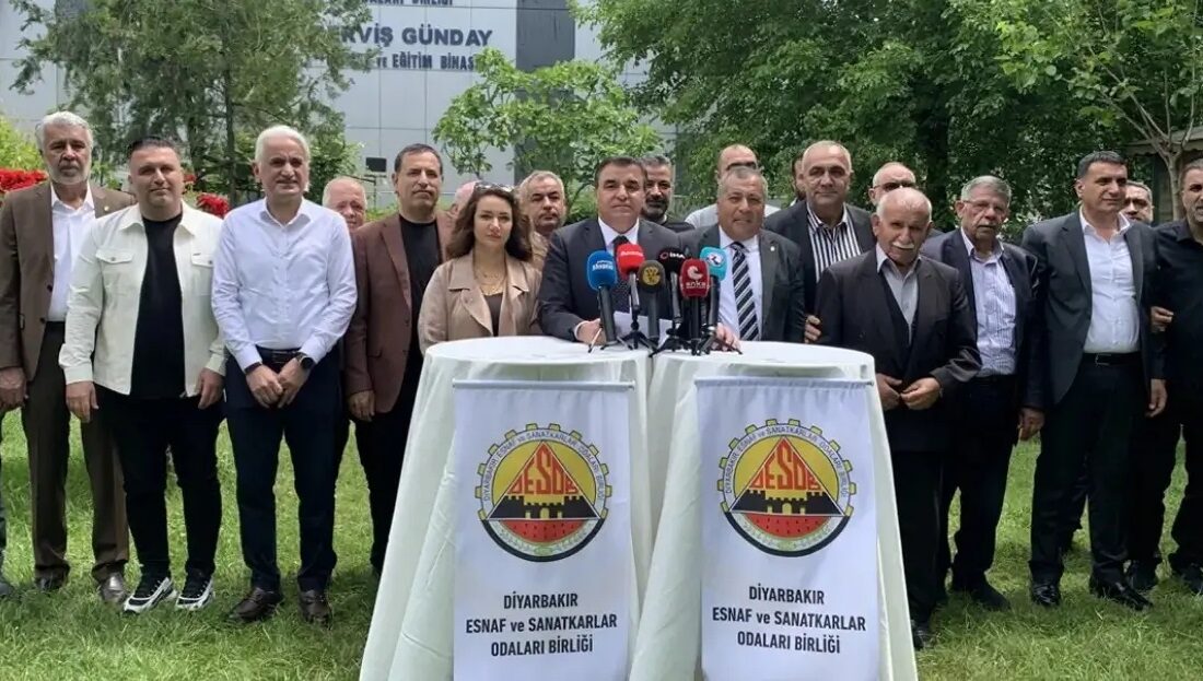 Diyarbakır Esnaf ve Sanatkarlar Odaları Birliği Başkanı Alican Ebedinoğlu, esnafın