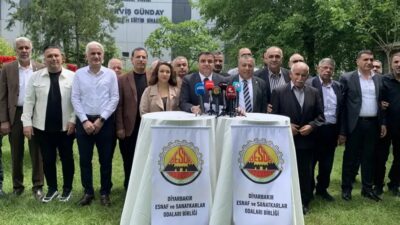 Diyarbakır Esnaf ve Sanatkarlar Odaları Birliği Başkanı Alican Ebedinoğlu, esnafın