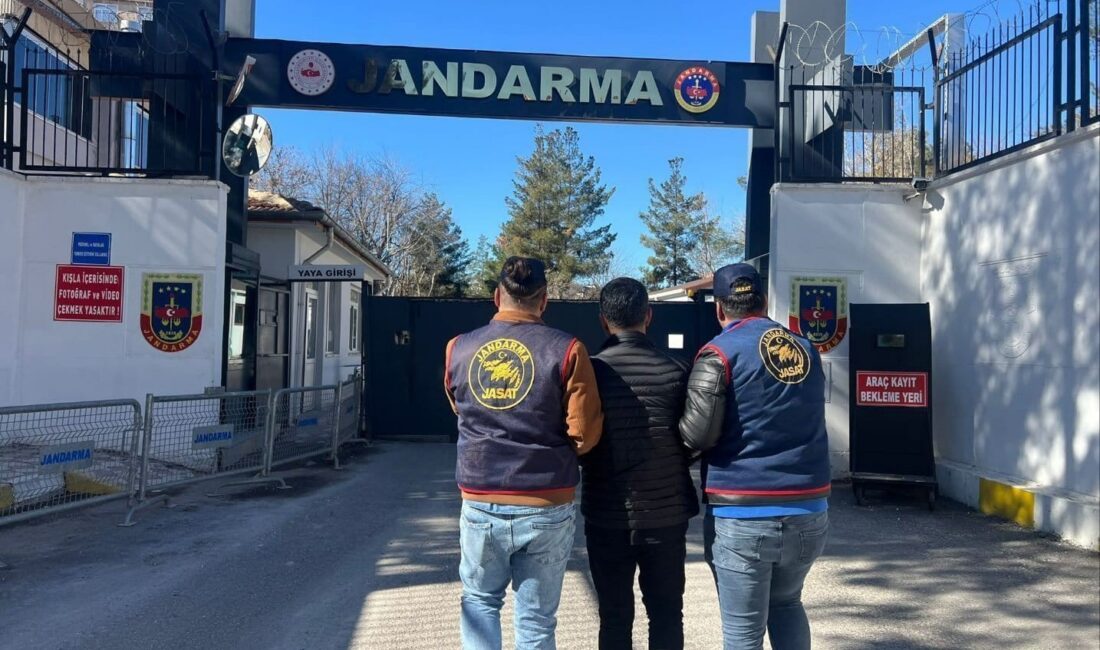 Diyarbakır’da jandarma ekiplerince düzenlenen operasyonlarda, haklarında kesinleşmiş hapis cezası bulunan