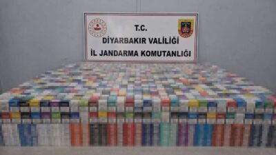 Diyarbakır’da jandarma ekiplerince düzenlenen kaçakçılık operasyonlarında 40 bin 84 paket