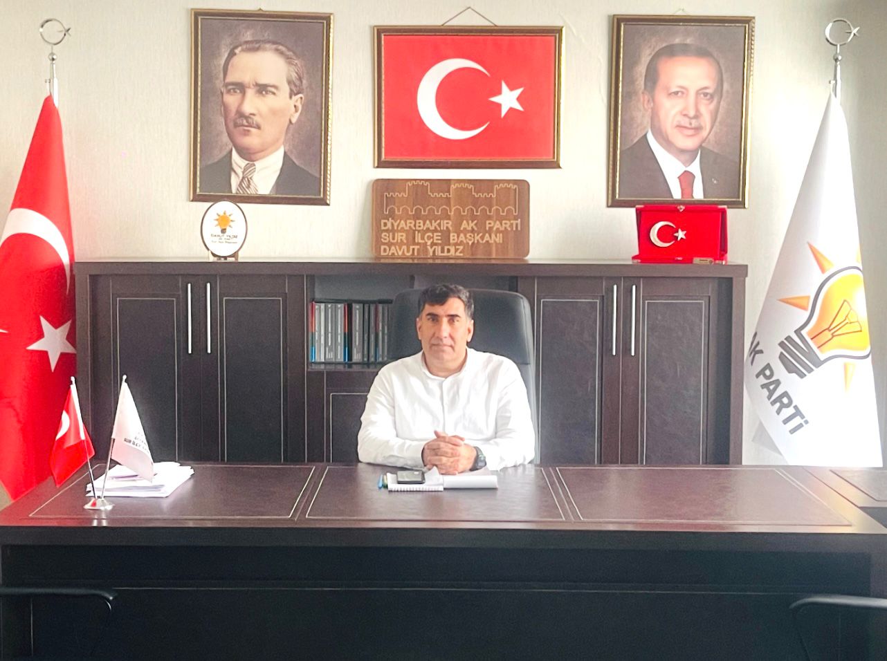Sur İlçe Başkanlığı döneminde gösterdiği üstün performans ve teşkilat içindeki