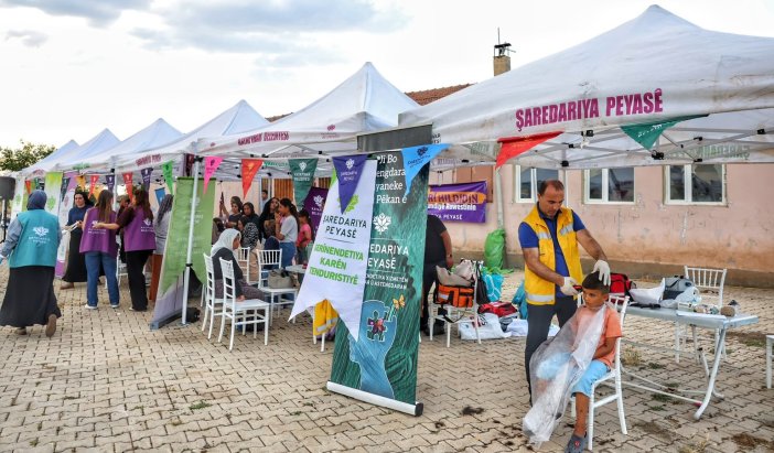 Kayapınar Belediyesi’nin “1. Peyas Buluşmaları’ etkinliklerinin altıncısı kırsal Sultantepe Mahallesi’nde