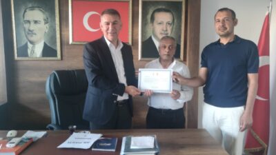 Cumhurbaşkanı Recep Tayyip Erdoğan imzalı Ak Parti teşkilatlarına gönderilen mahalle