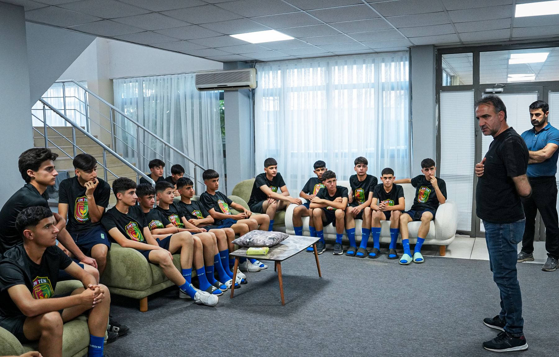 Amedspor akademi seçmelerinde kamp heyecanı başladı