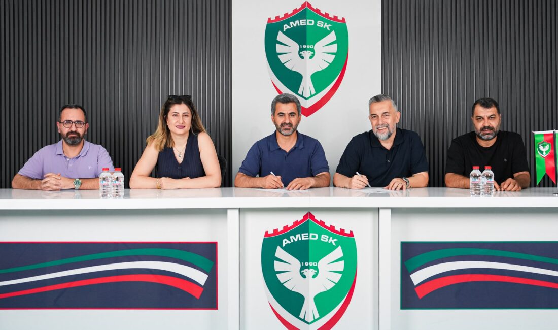 Amedspor, 2026/2027 sezonu sportif yapılanması kapsamında önemli bir görevlendirmeye imza
