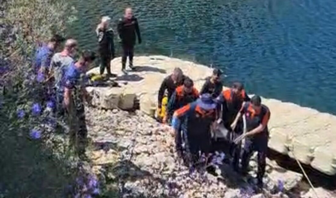 Diyarbakır'ın Eğil ilçesinde dün kaybolan şahsın bugün Eğil Baraj Gölü'nde
