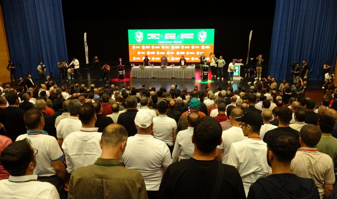 Amed Sportif Faaliyetler Kulübü'nün Sezai Karakoç Kültür ve Kongre Merkezi'nde