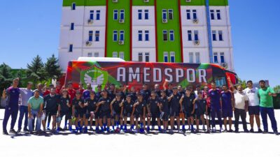 Amedspor’da Akademi seçmeleri kapsamında belirlenen 1. grubun 5 günlük kamp