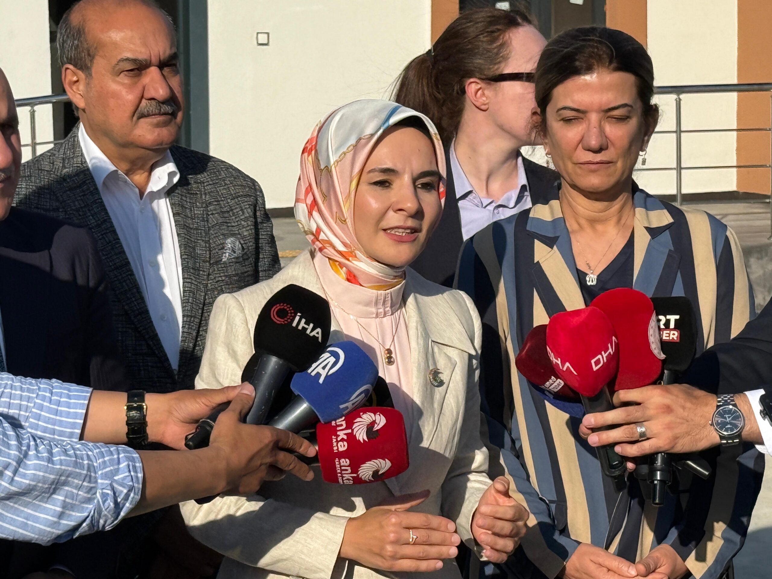 Aile ve Sosyal Hizmetler Bakanı Mahinur Özdemir Göktaş, inşası süren