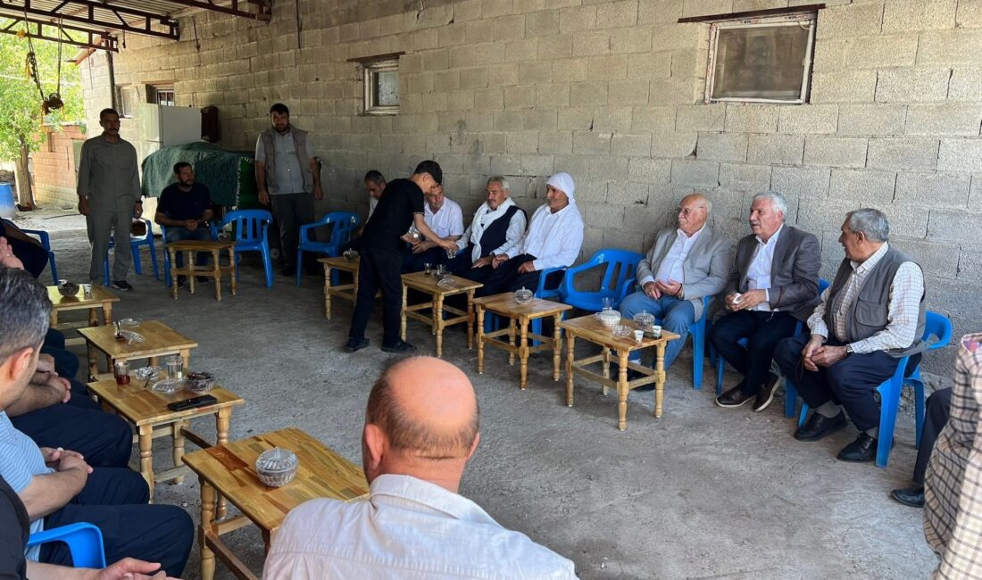 Diyarbakır'ın Çermik ilçesinde kutsal topraklara giderek hac vazifesini yerine getiren