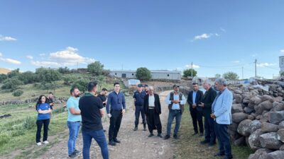 Diyarbakır'ın Çermik ilçesinde kamu yatırımları yerinde denetlendi.