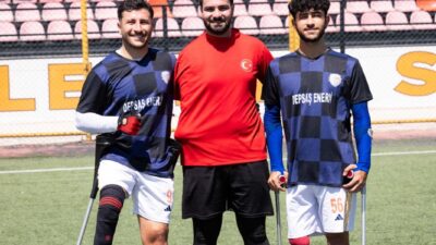 DEPSAŞ Enerji Spor Kulübü Ampute Takımının sezonu başarıyla tamamlayan üç