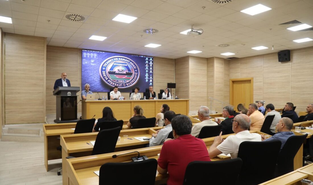 Diyarbakır Ticaret ve Sanayi Odası (DTSO) Başkanı Mehmet Kaya, yaklaşık
