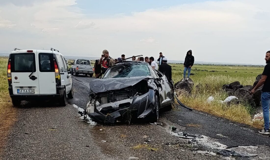 Diyarbakır’da meydana gelen trafik kazasında otomobil sürücüsünün direksiyon hakimiyetini kaybetmesi