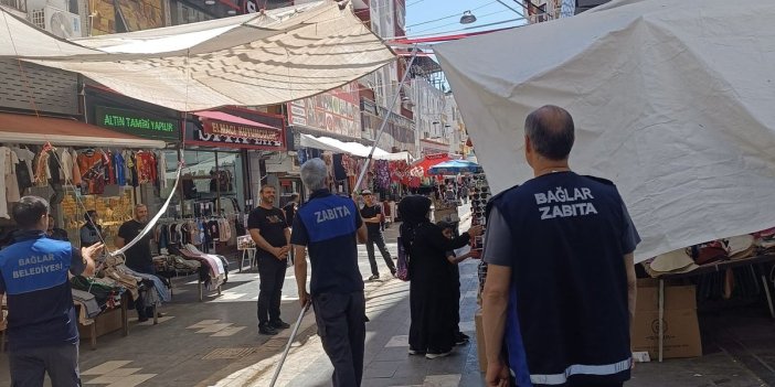 Bağlar Belediyesi Zabıta Müdürlüğü, kentin en yoğun alışveriş noktalarından biri