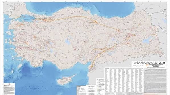 Maden Tetkik ve Arama (MTA), 2026 Türkiye Diri Fay Haritasını