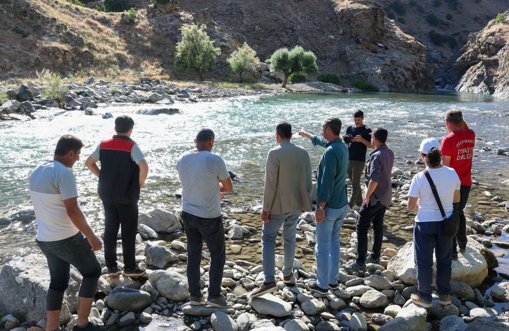 Diyarbakır Büyükşehir Belediyesine bağlı 11 kişilik profesyonel dalgıç ekibi, Sarım