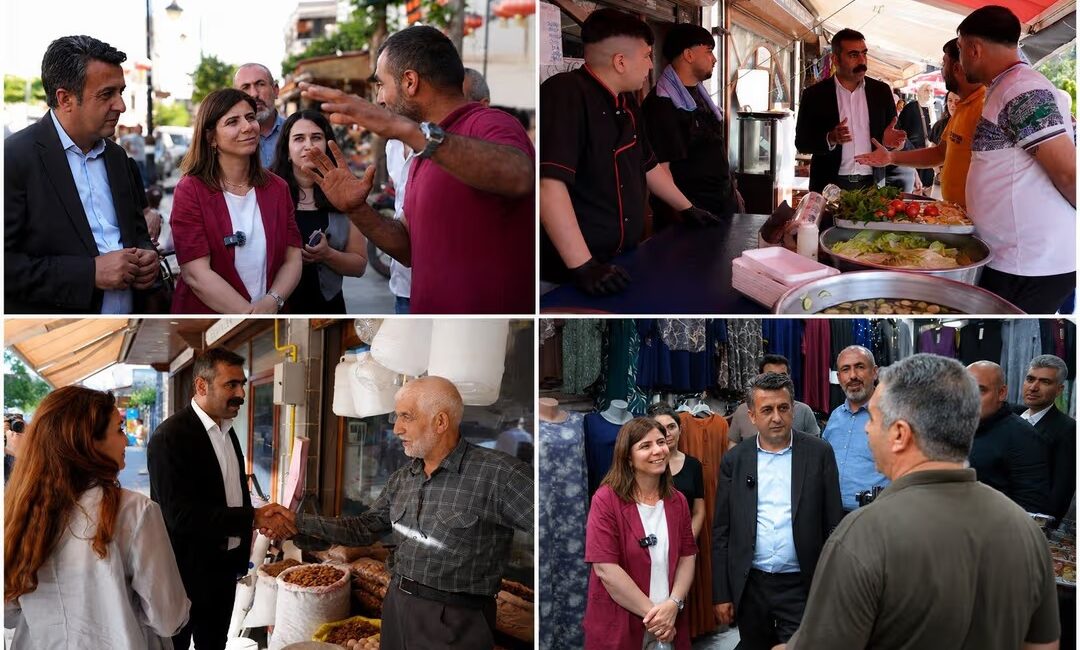 Diyarbakır Büyükşehir Belediyesi Eşbaşkanları Serra Bucak ve Doğan Hatun, Gazi
