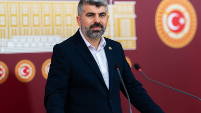 HÜDA PAR Mersin Milletvekili Faruk Dinç, TBMM’de düzenlediği basın toplantısında,