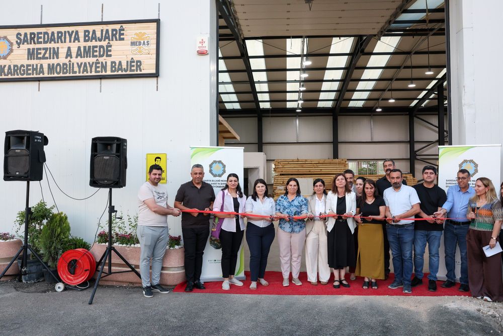 Diyarbakır'da Kent Mobilyaları Atölyesi hizmete açıldı