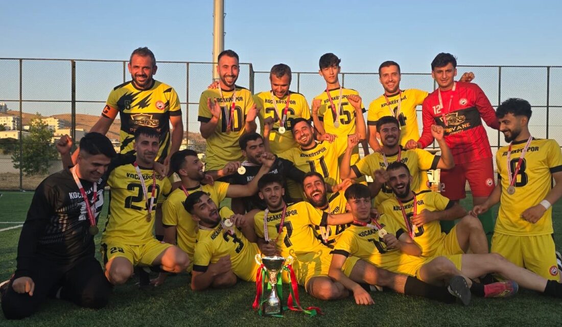 Diyarbakır 1. Amatör Küme'de sezonun bitime 3 hafta kala Kocaköyspor