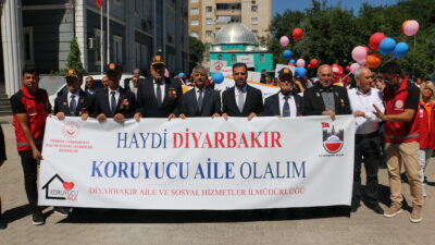 Diyarbakır'da Aile ve Sosyal Hizmetler İl Müdürlüğünce 30 Haziran Koruyucu
