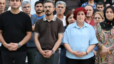 Silvan Belediyesi, imar yolu anlaşmazlığı nedeniyle belediye binasına gelerek Eş