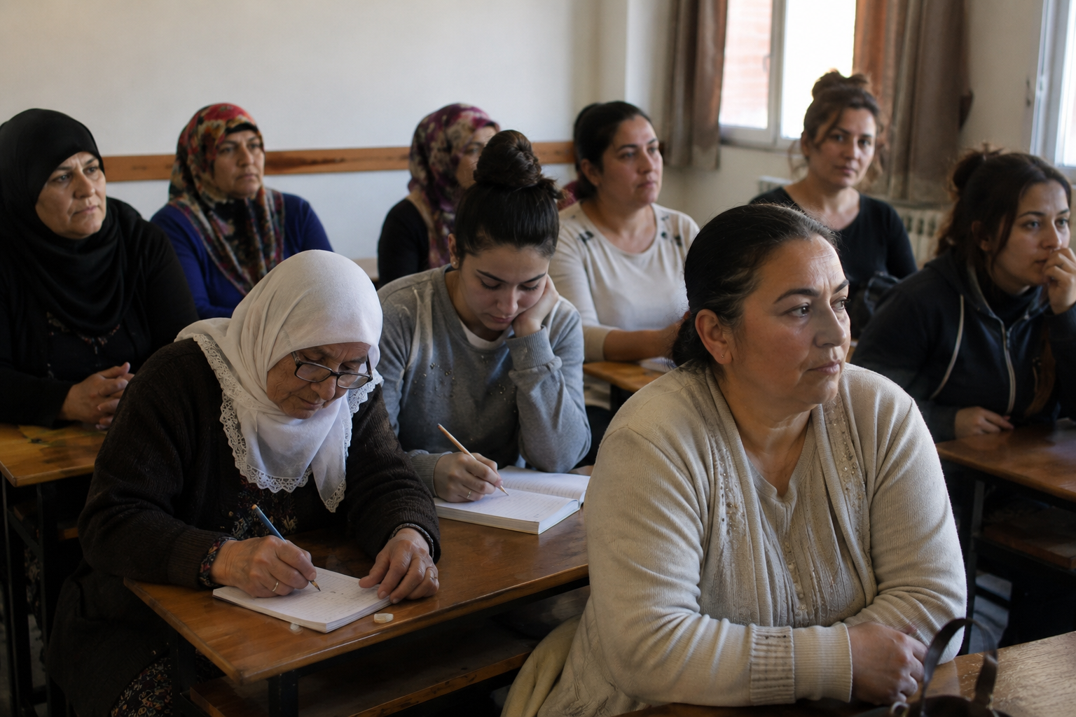 Diyarbakır'da okuma yazma bilmeyen nüfusun çoğunluğu kadınlardan oluştu!