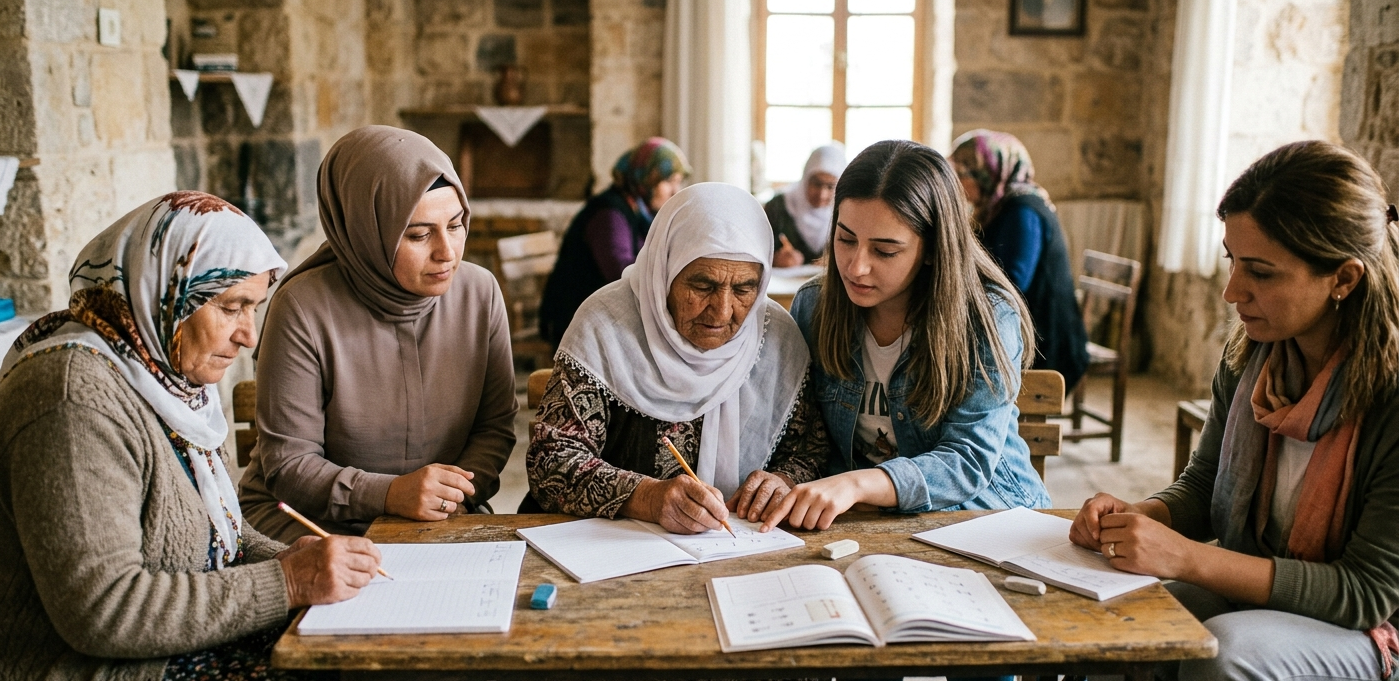 Diyarbakır'da okuma yazma bilmeyen nüfusun çoğunluğu kadınlardan oluştu!