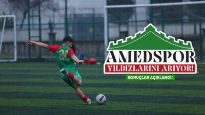 Amedspor'un geleceğin futbolcularını keşfetmek amacıyla düzenlediği ve 17 ili kapsayan