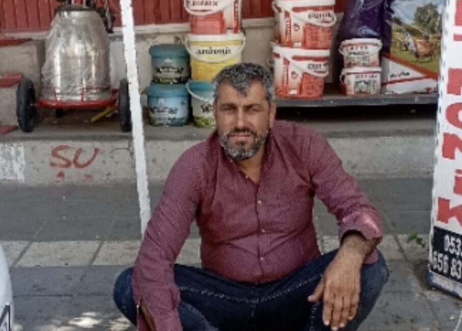 Diyarbakır'ın Çermik ilçesinde veterinere götürülürken kamyonetten düşen buzağı bulunup sahibine