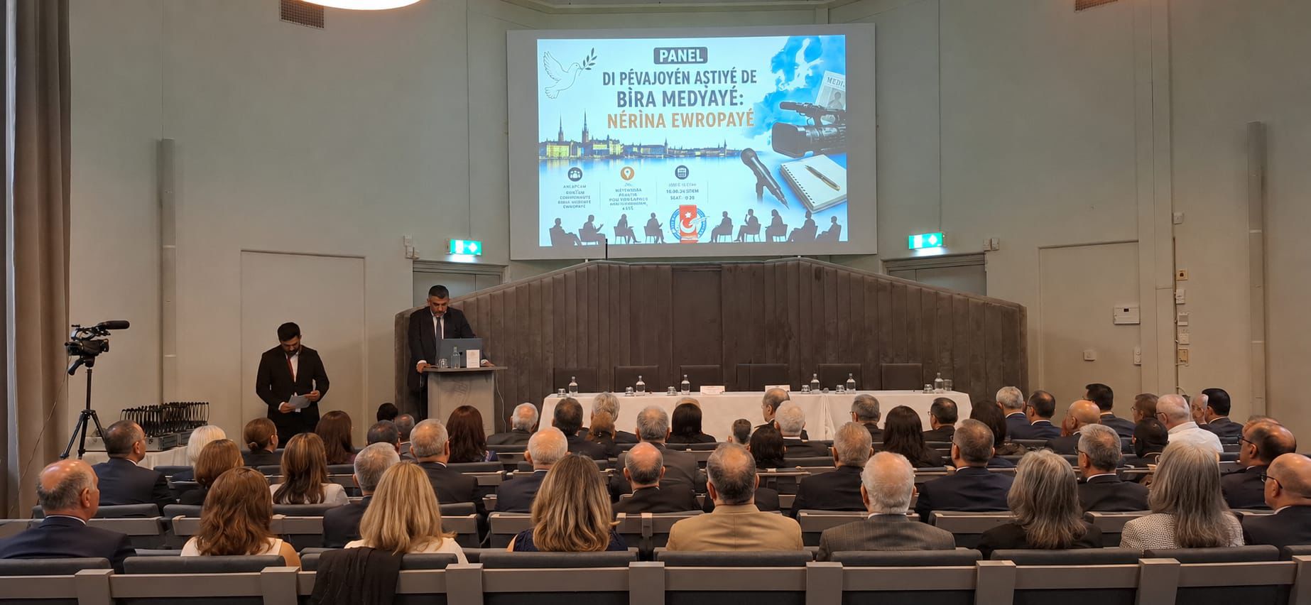 Güneydoğu Gazeteciler Cemiyeti’nin (GGC), 16 Mayıs 2026’da İsveç’in başkenti Stockholm’de