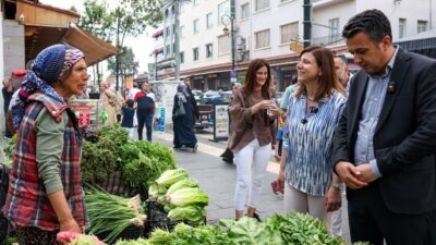 Diyarbakır Büyükşehir Belediyesi Eşbaşkanı Serra Bucak, Sur ilçesinin en işlek