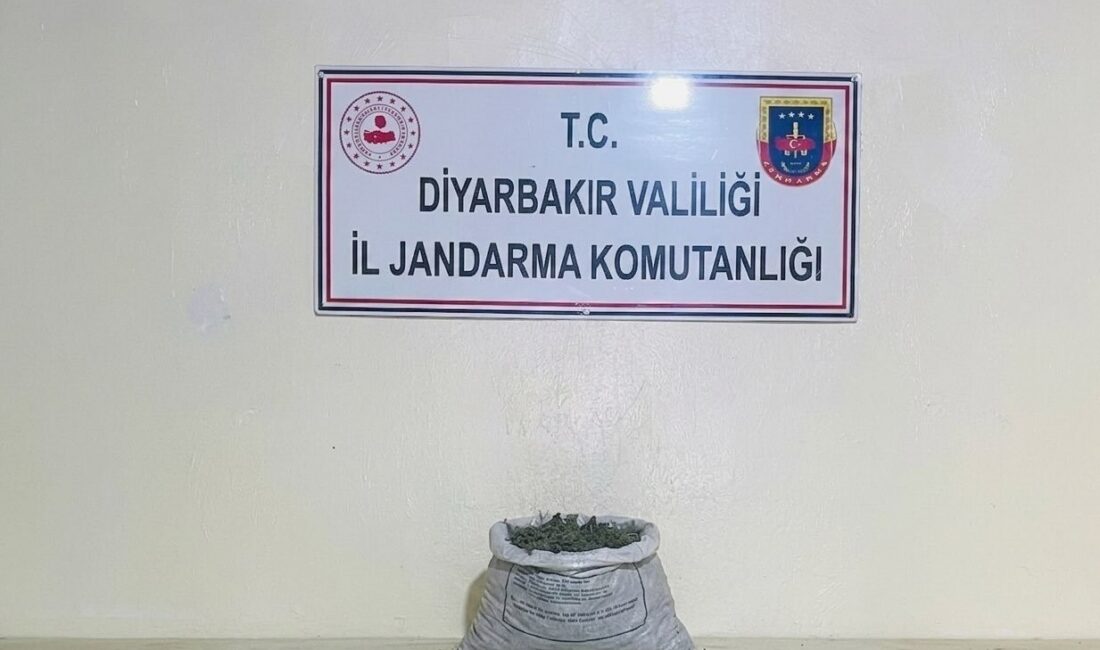 Diyarbakır’da düzenlenen operasyonlarda 19 kilo 800 gram esrar ele geçirildi.