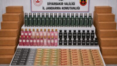 Diyarbakır’da jandarma ekiplerince düzenlenen kaçakçılık operasyonlarında çok sayıda ütün ele