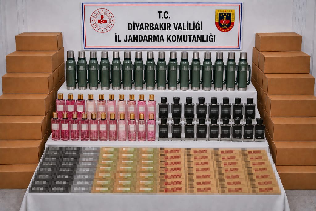 Diyarbakır’da jandarma ekiplerince düzenlenen kaçakçılık operasyonlarında çok sayıda ütün ele