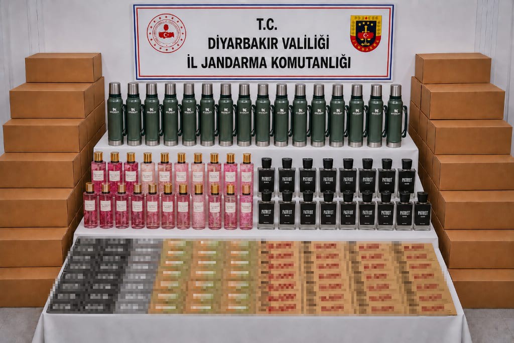 Diyarbakır’da 7 bin 494 paket kaçak sigara ele geçirildi