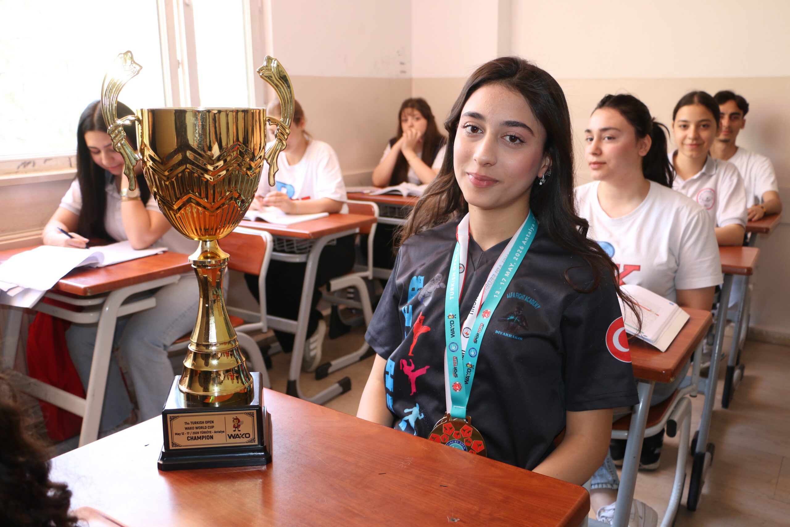 Diyarbakırlı kızlardan sporda üst düzey başarı!